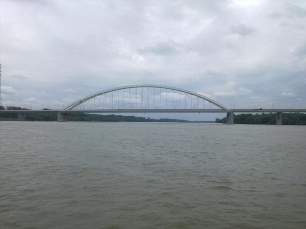 река Дунав при Дунайварош- Danube river, Dunaujvaros