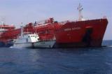 Collided Norgas Cathinka Freed from Indonesia